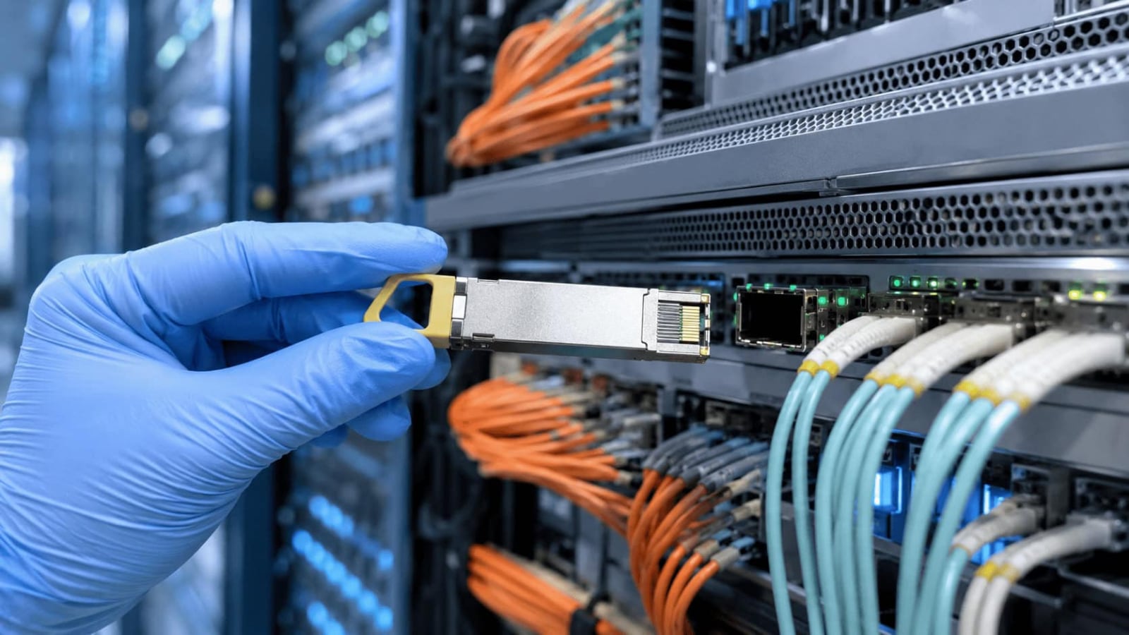 Lumilens: fitting fiber-optic cabling in a data center