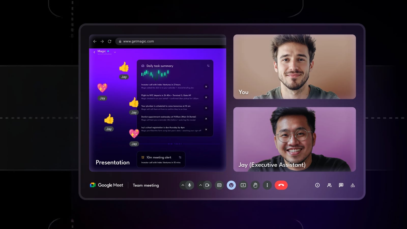 Magic: the Magic work-coordination interface