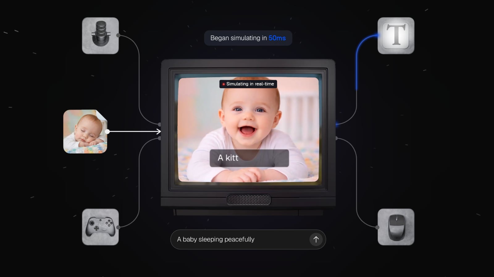 Odyssey: a real-time AI world-model simulation
