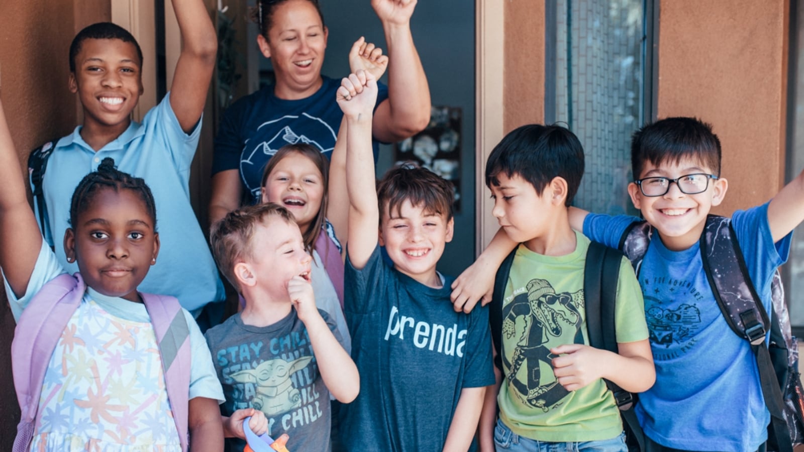 Prenda: a group of Prenda microschool students