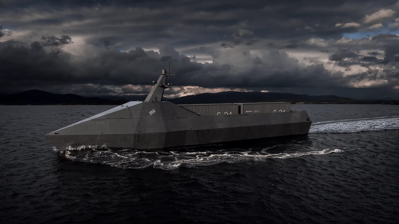 Saronic: an autonomous surface vessel underway