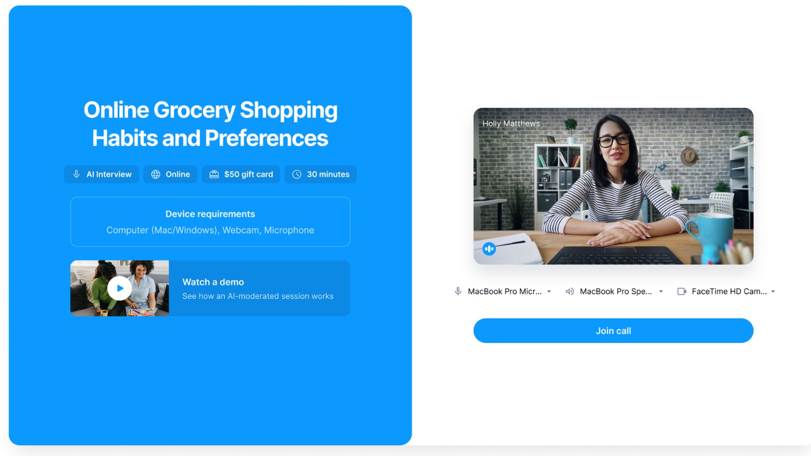 Strella: a consumer research survey in progress